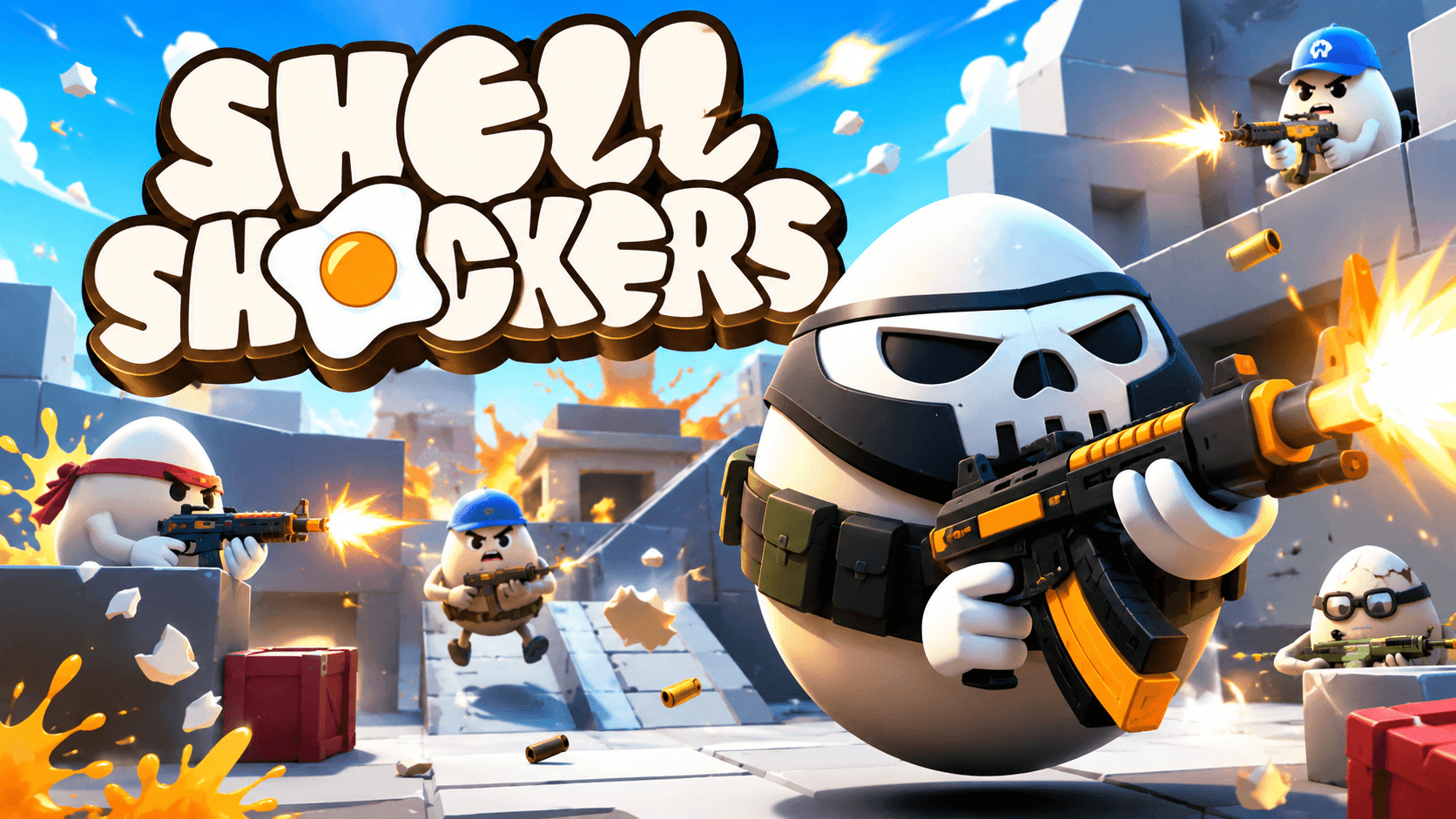 Shell Shockers — free online io game on Glaze Games