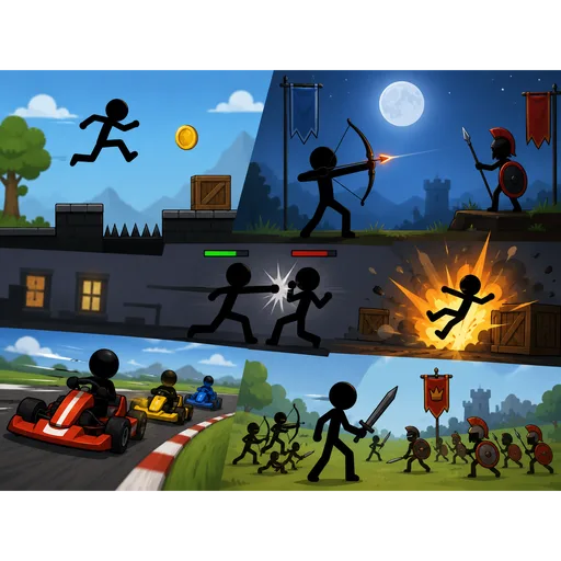 Stickman games