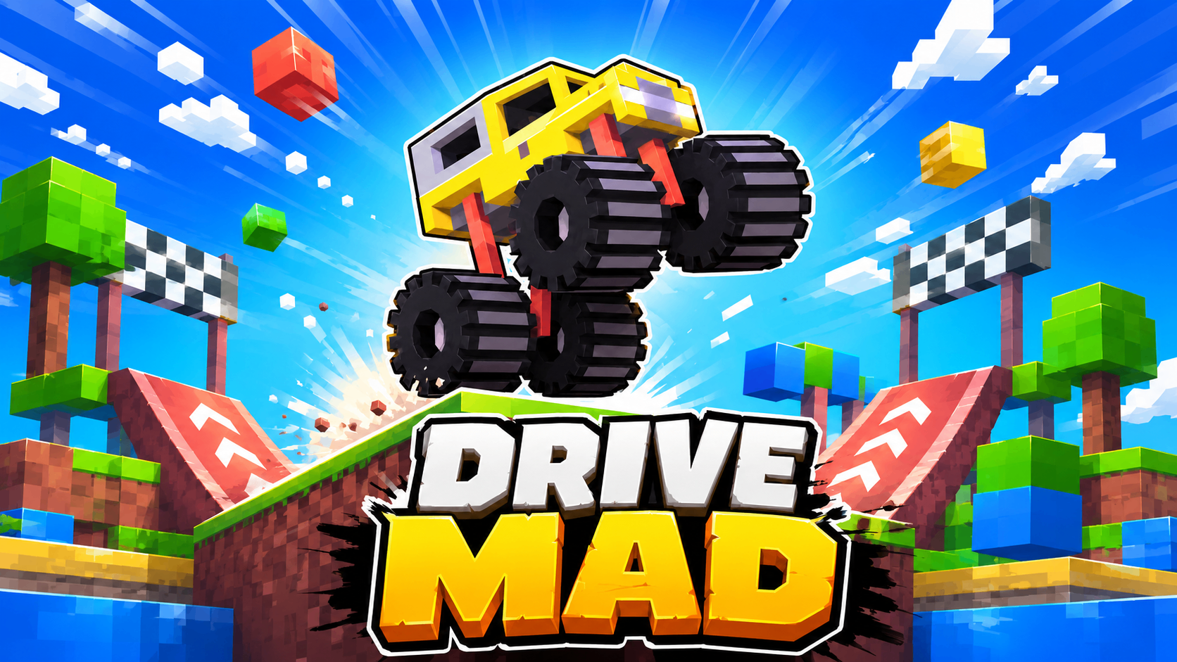 Drive Mad — free online driving game on Glaze Games